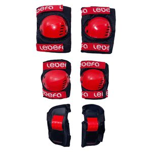 لوازم ایمنی اسکیت لبفا مدل leoefa کد 1600 مجموعه 6 عددی