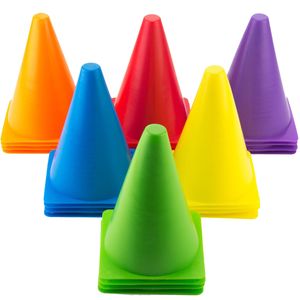 مانع تمرین مدل training cones 2020 در 5 رنگ مجموعه 25 عددی به همراه پاوربالانس