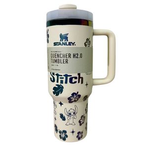 ماگ سفری  مدل استیچ کد quencher h2o tumbler گنجایش 1.18 لیتر