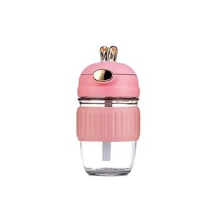 ماگ سفری مدل خرگوشی دور سیلیکونی کد 21 گنجایش 0.4 لیتر