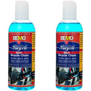مایع زنجیر شوی دوچرخه بمو مدل b10 حجم 250 میلی لیتر بسته 2 عددی