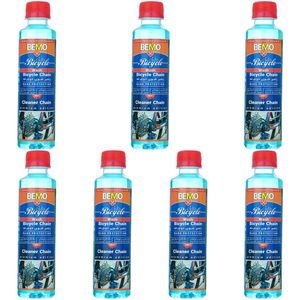 مایع زنجیر شوی دوچرخه بمو مدل b10 حجم 250 میلی لیتر بسته 7 عددی