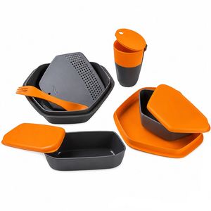 مجموعه ظروف سفری  یک نفره کمپینگ مدل dining