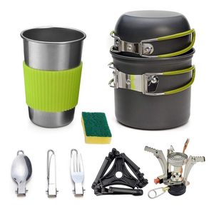 مجموعه ظروف سفری مدل boiler cookware combination