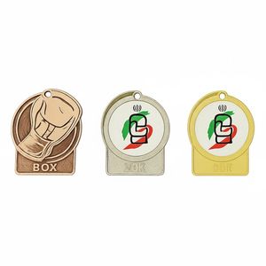 مدال قهرمانی مدل بوکس 01 بسته 3 عددی