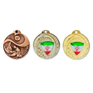 مدال قهرمانی مدل هاپکیدو بسته 3 عددی