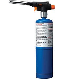 مشعل گازی کووآ مدل cyclone کد kt 2906 به همراه کپسول گاز 400 گرمی uniweld