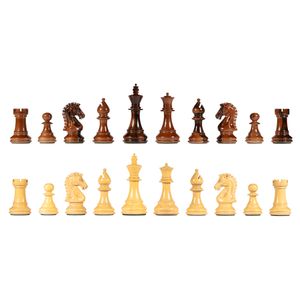 مهره شطرنج مدل چوبی sinquefield
