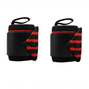 مچ بند بدنسازی مدل کشی پارچه ای لبه چرمی کد gym 60cm بسته دو عددی
