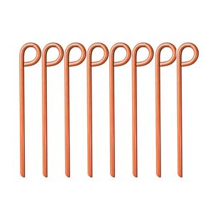 میخ چادر دراگا کمپ مدل tent peg 01 بسته 8 عددی