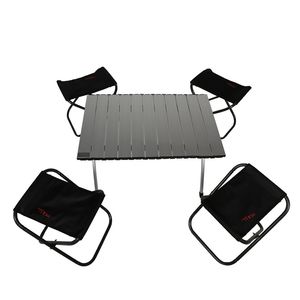 میز و صندلی سفری تیتو مدل outdoor mini بسته 5 عددی