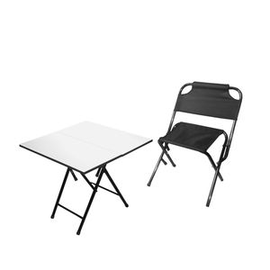 میز و صندلی سفری میزیمو مدل 2 تیکه تاشو کد 2563