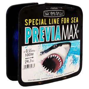 نخ ماهیگیری بالساکس مدل previa max سایز 0.55 میلی متر