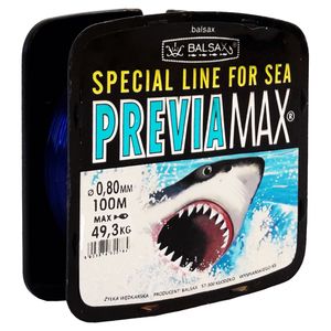 نخ ماهیگیری بالساکس مدل previa max سایز 0.80 میلی متر