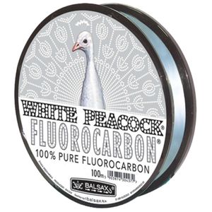 نخ ماهیگیری بالساکس مدل white peacock fluorocarbon سایز 0.35 میلی متر