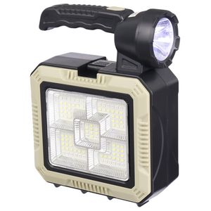 نورافکن دستی خورشیدی مدل جعبه ابزاردار کد 7739 c