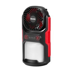 نورافکن دستی رونیکس مدل fanpro rh 4210 با نور مهتابی