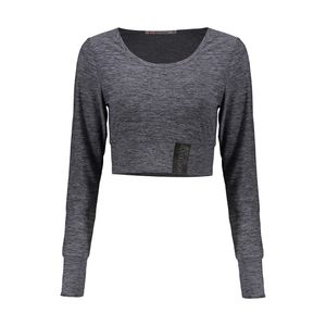 نیم تنه ورزشی زنانه هالیدی مدل a24101 black silver