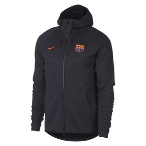 هودی نخی زیپ دار مردانه fc barcelona tech fleece   نایکی