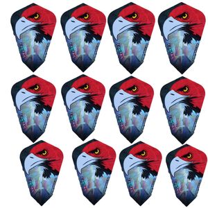 پر یدک دارت هاروس مدل fantail بسته 12 عددی