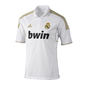 پولوشرت آستین کوتاه ورزشی مردانه مدل رئال مادرید کد home 2011