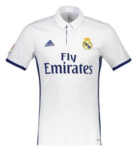 پولوشرت ورزشی آستین کوتاه مردانه real madrid home replica   آدیداس