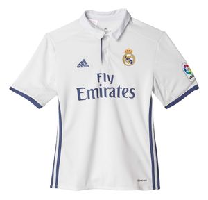 پولوشرت ورزشی آستین کوتاه پسرانه real madrid home replica   آدیداس