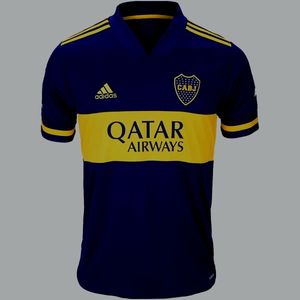 پولوشرت ورزشی مردانه طرح بوکا جونیورز مدل 2021