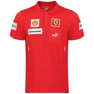 پولوشرت ورزشی مردانه مدل team ferrari