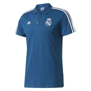 پولوشرت ورزشی نخی مردانه real madrid 3 stripes   آدیداس