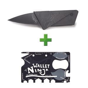 پک چاقو مدل جیبی به همراه آچار و ابزار چندکاره مدل ninja wallet