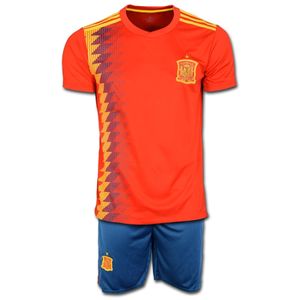 پیراهن و شورت تمرینی تیم اسپانیا مدل home worldcup