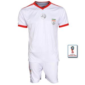 پیراهن و شورت ورزشی مردانه طرح تیم ملی ایران مدل home18_19 به همراه تگ