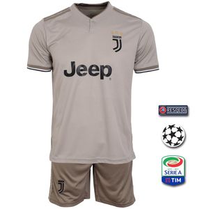 پیراهن و شورت ورزشی مردانه طرح یوونتوس مدل away18_19 به همراه تگ