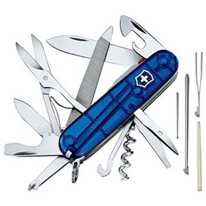 چاقوی ویکتورینوکس مدل mountaineer blue trans کد 17945t2