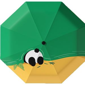 چتر بچگانه 8 پره مدل panda قطر 97 سانتی‌متر