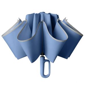 چتر گلد ایر مدل وارونه دسته کارابینی کد cr 105cm