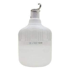 چراغ اضطراری مدل شارژی کد yb 2103 50w با نور مهتابی
