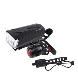 چراغ جلو و عقب دوچرخه زاکرو مدل ipx4