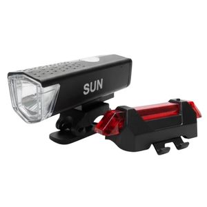 چراغ جلو و عقب دوچرخه مدل sun