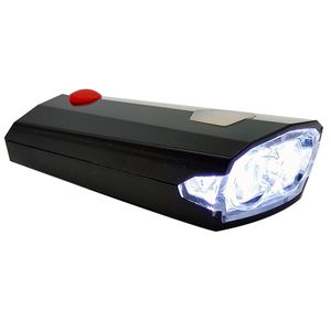 چراغ جلوی دوچرخه مدل شارژی آژیر دار 250 لومن کد 761