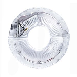 چراغ دوچرخه راک براس مدل hub light1