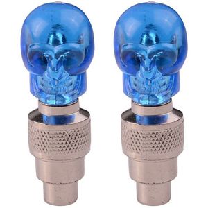 چراغ دوچرخه فایرفلایز مدل skull بسته 2 عددی