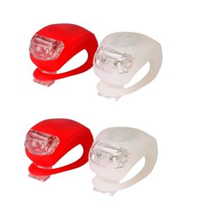 چراغ دوچرخه مدل cmp sil44 مجموعه 4 عددی