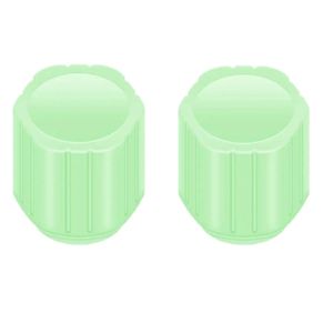چراغ سر والف لاستیک مدل بدون باتری کد polygonal بسته 2 عددی