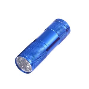 چراغ قوه uv فلیکسبل مدل uv blacklight 9 led