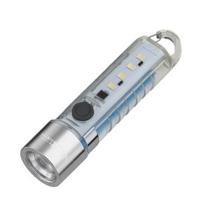 چراغ قوه دستی اسمایلینگ شارک مدل sd 1221 با نور مهتابی