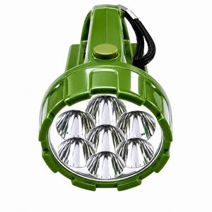 چراغ قوه دستی مدل 7+5led با نور مهتابی