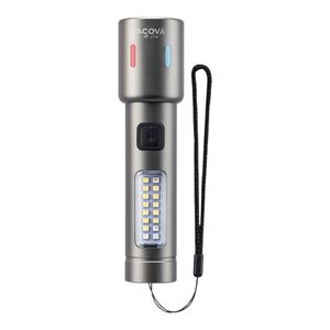 چراغ قوه دستی مدل شارژی lh7158 با نور چندرنگ