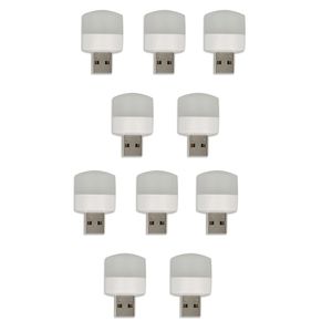 چراغ قوه مدل usb بسته 10 عددی
